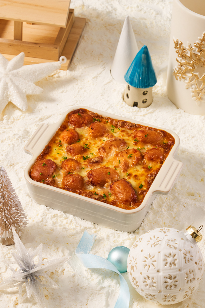 Cheesy Sausage with Sauce (±500g)